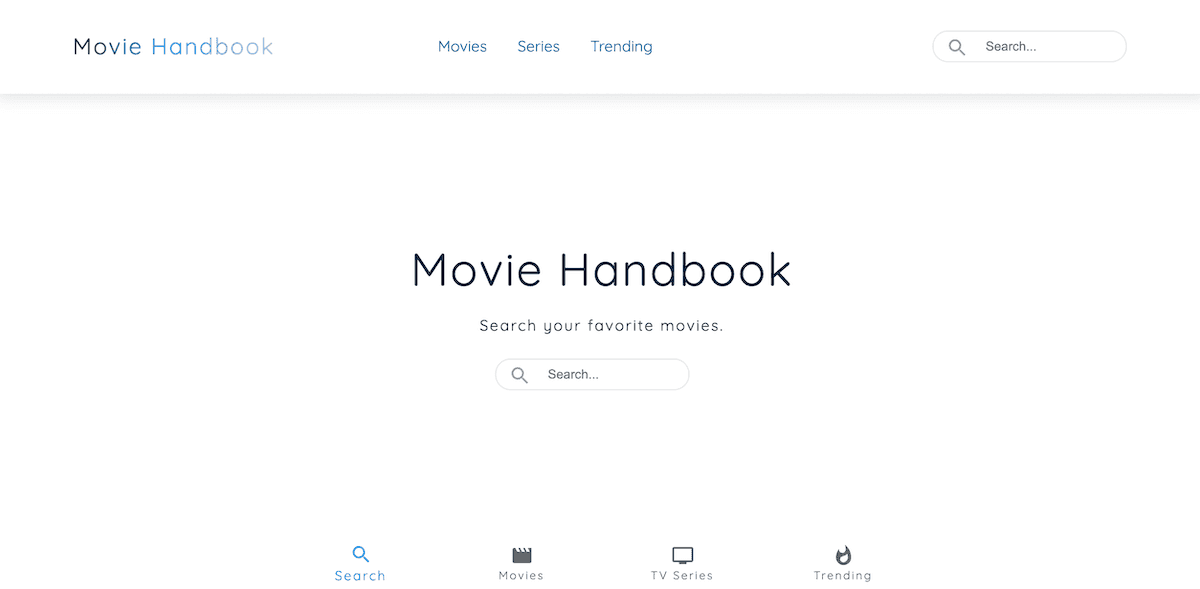 Movie Handbook